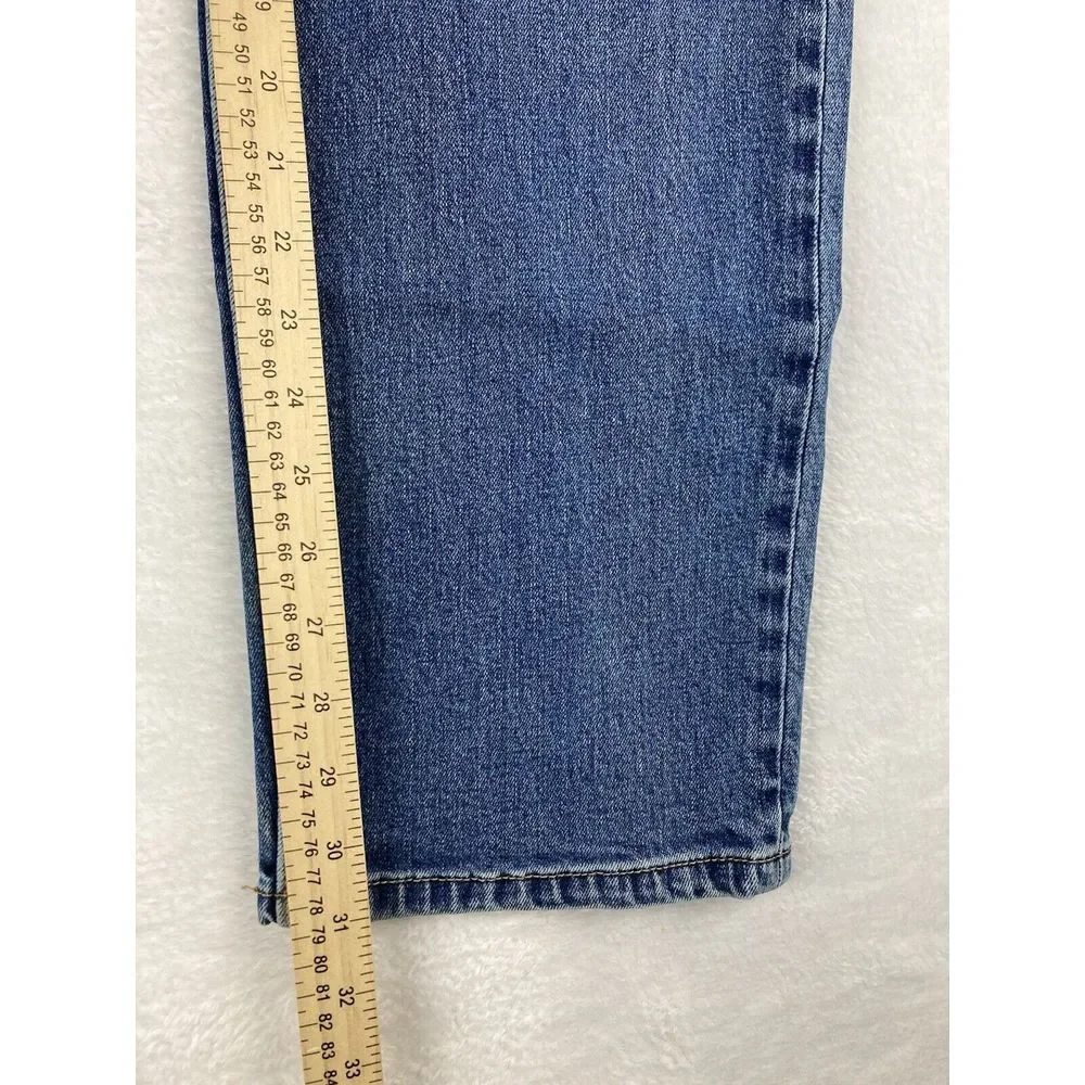 Levi's 550 Straight Leg Denim Jeans Mens Blue Size 34x32 (32x31 Measured)‎